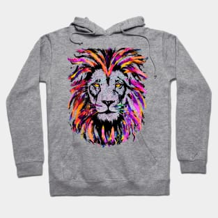 Lion Spirit Animal - Lion Head - Wildlife - Big Cat Hoodie